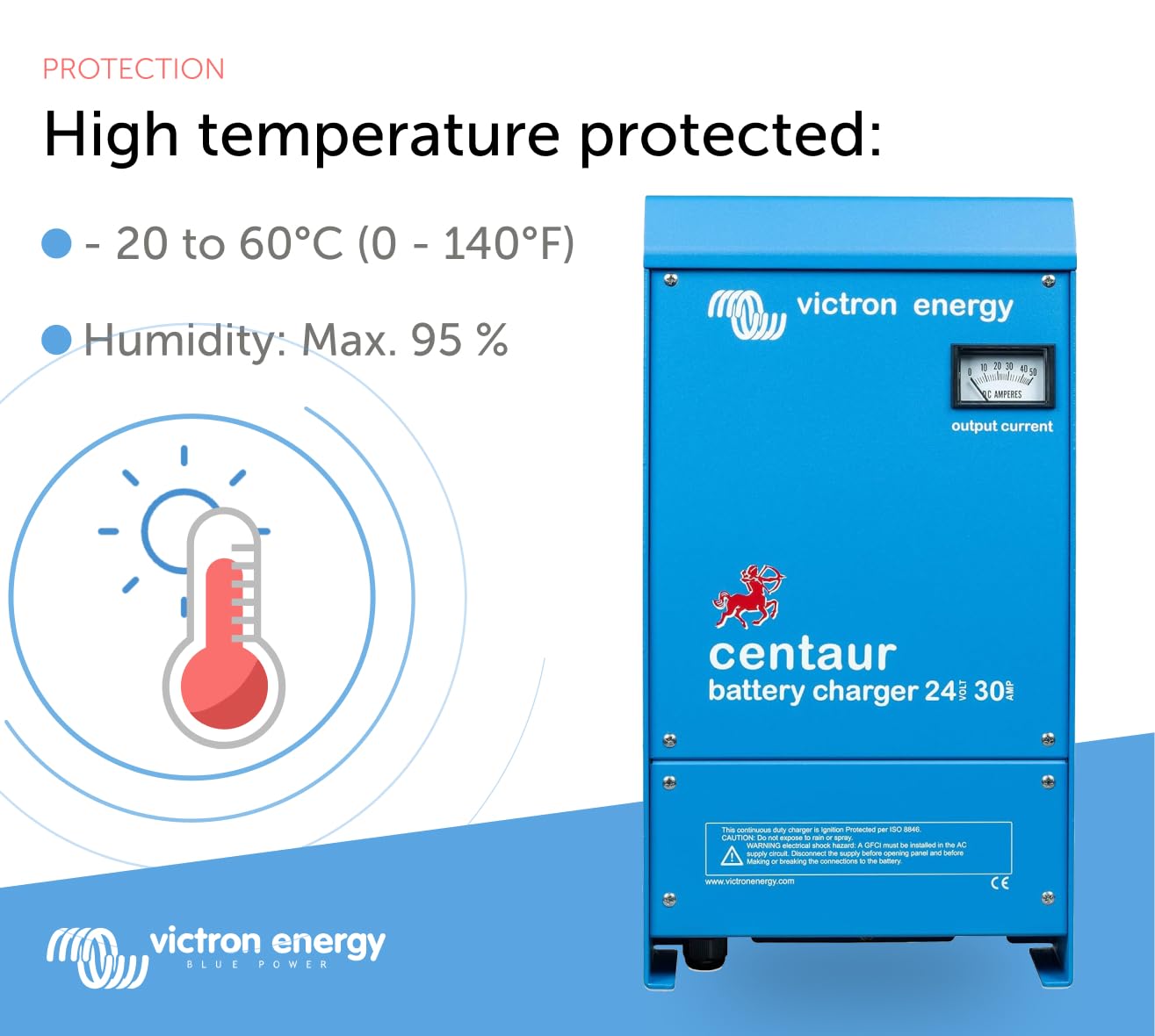 Victron Energy Centaur 24-Volt 30 amp 3 Bank Battery Charger - Image 5