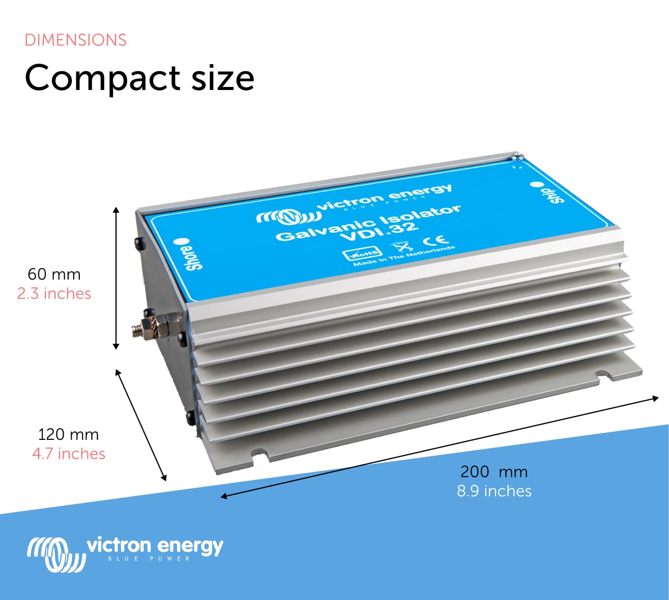Victron Energy Galvanic Isolator VDI-32 amp - Image 3